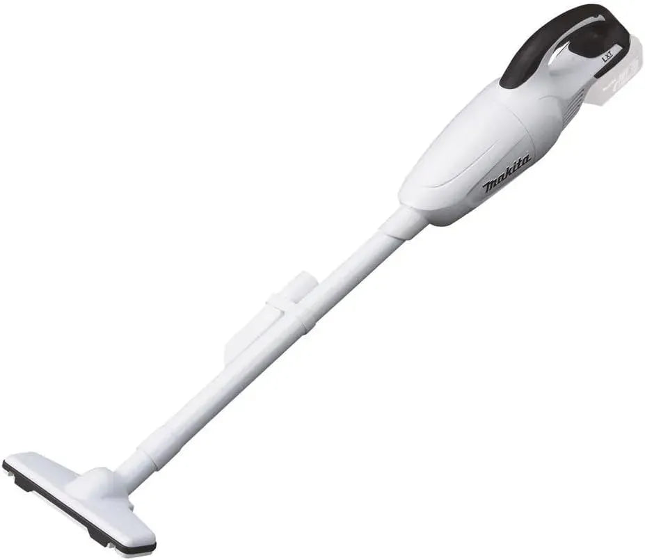 Makita DCL180ZW Aspirapolvere, bianco, aspiratore elettrico domestico, solo corpo con accessori