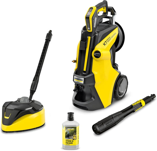 Kärcher K 7 Idropulitrice, Tubo Flex e Pistola Alta Pressione, Pressione 180 bar, Area di Lavoro 60 m²/h, Portata 600 l/h