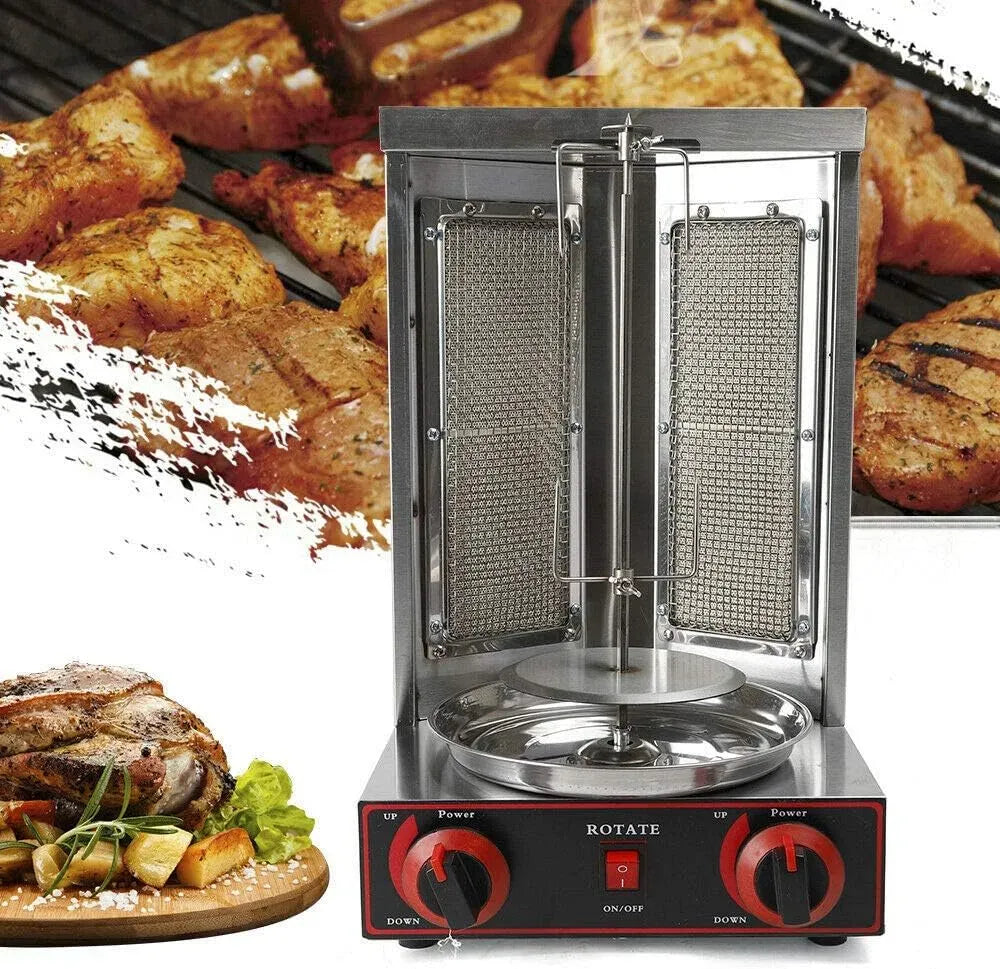 griglia, tavolo, Grill, 2 fuochi, 3000 W, per pollo