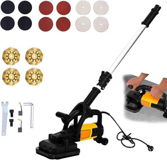 Lucidatrice, lucidatrice elettrica, 3800 W, portatile, per calcestruzzo Lucidatrice elettrica portatile per pav