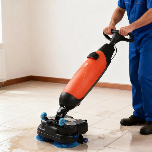Lavasciuga, 17 pollici, lavatrice/asciugatrice, professionale, rosso, per pavimenti in legno e piastrelle di ceramica, 12916 piedi quadrati/h