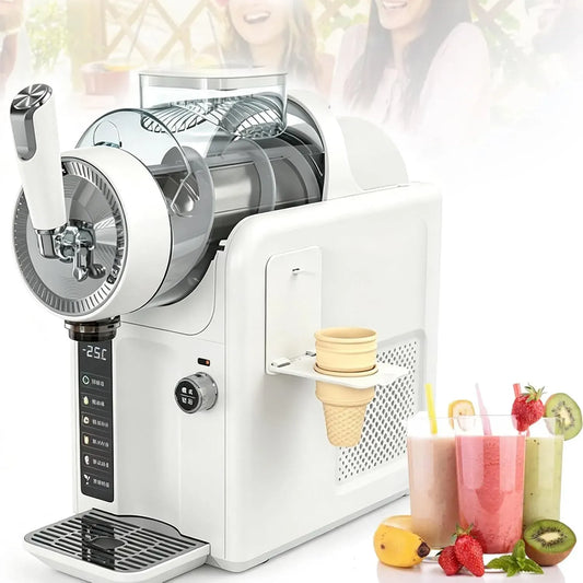 L/68 Macchina per Bevande, 2 L, ampio serbatoio, bianco, per Gelato Soft E Granite