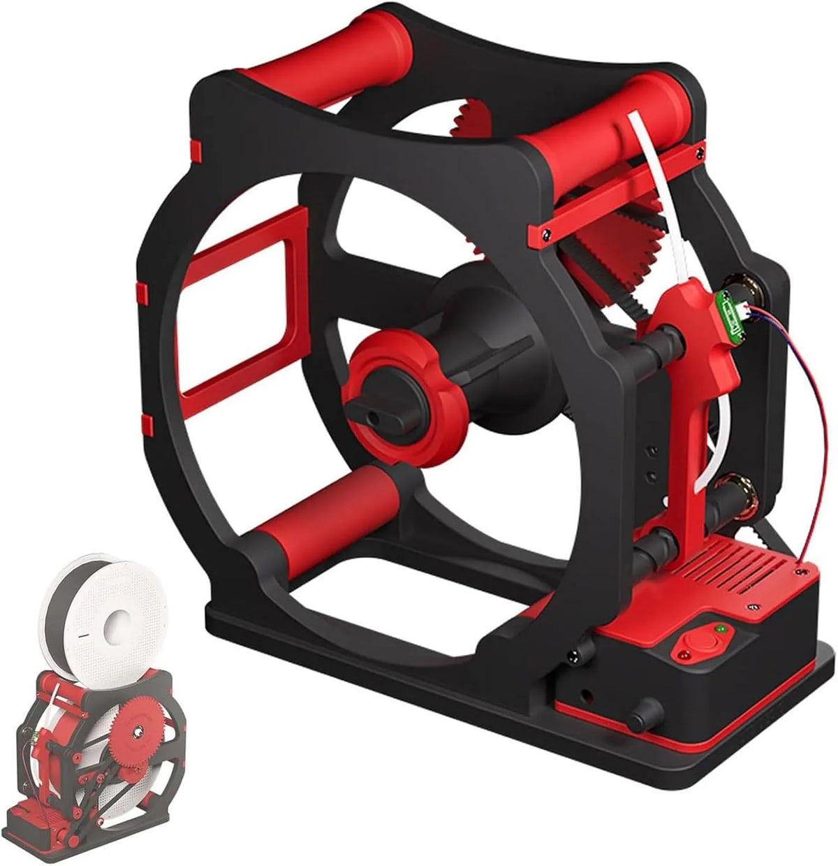 Avvolgitore per bobina elettrica, per avvolgitore automatico per bobina di filamenti con avvio e arresto intelligente, capacità 1 kg, avvolgimento
