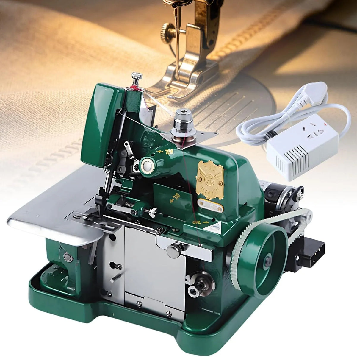 Macchina da Cucire, Copertura, macchina per cucito elettrica, portatile, verde, per Pelle