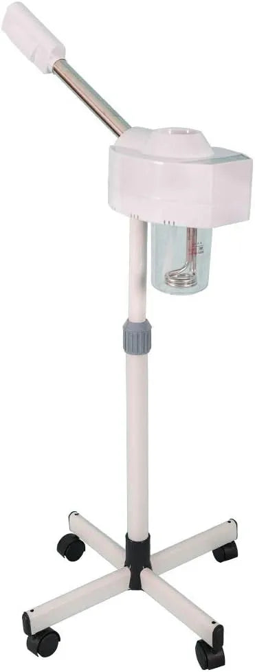 Vaporizzatore, vaporizzatore a vapore per il viso, 750 W, per Pulizia VISO Stativo Regolabile a 5 Razze e Beccucci