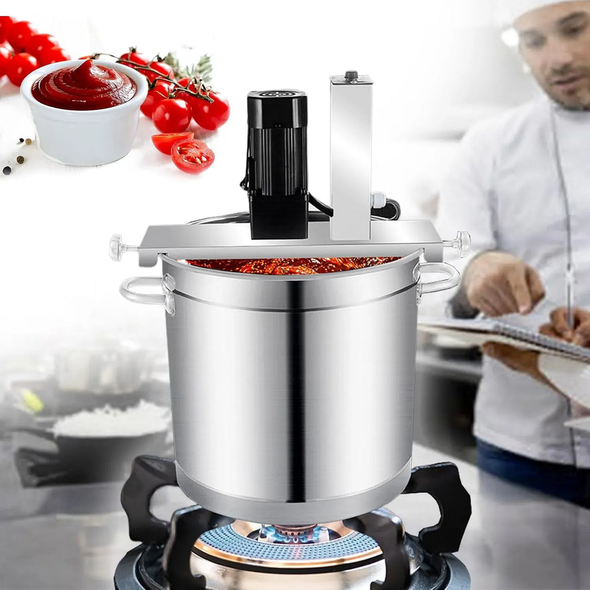 Frullatore 20L/25L/40L/60L-Miscelatore, 60 L, professionale