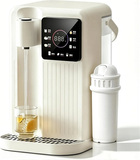 1Filter Macchina per filtrare, Dispenser, Tavolo, 3 L, 2000 W, touch, per filtrare l'acqua da Tavolo da 2000 W con Display Tou