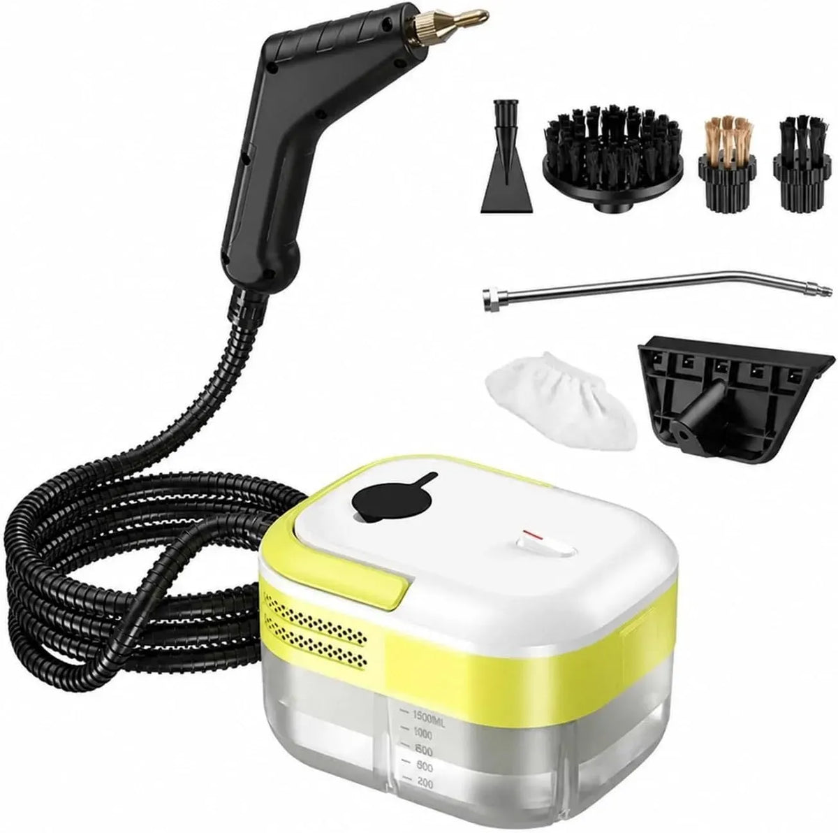 Condizionatore, portatile, vapore, Pulitore per scopa a vapore, YELLOW