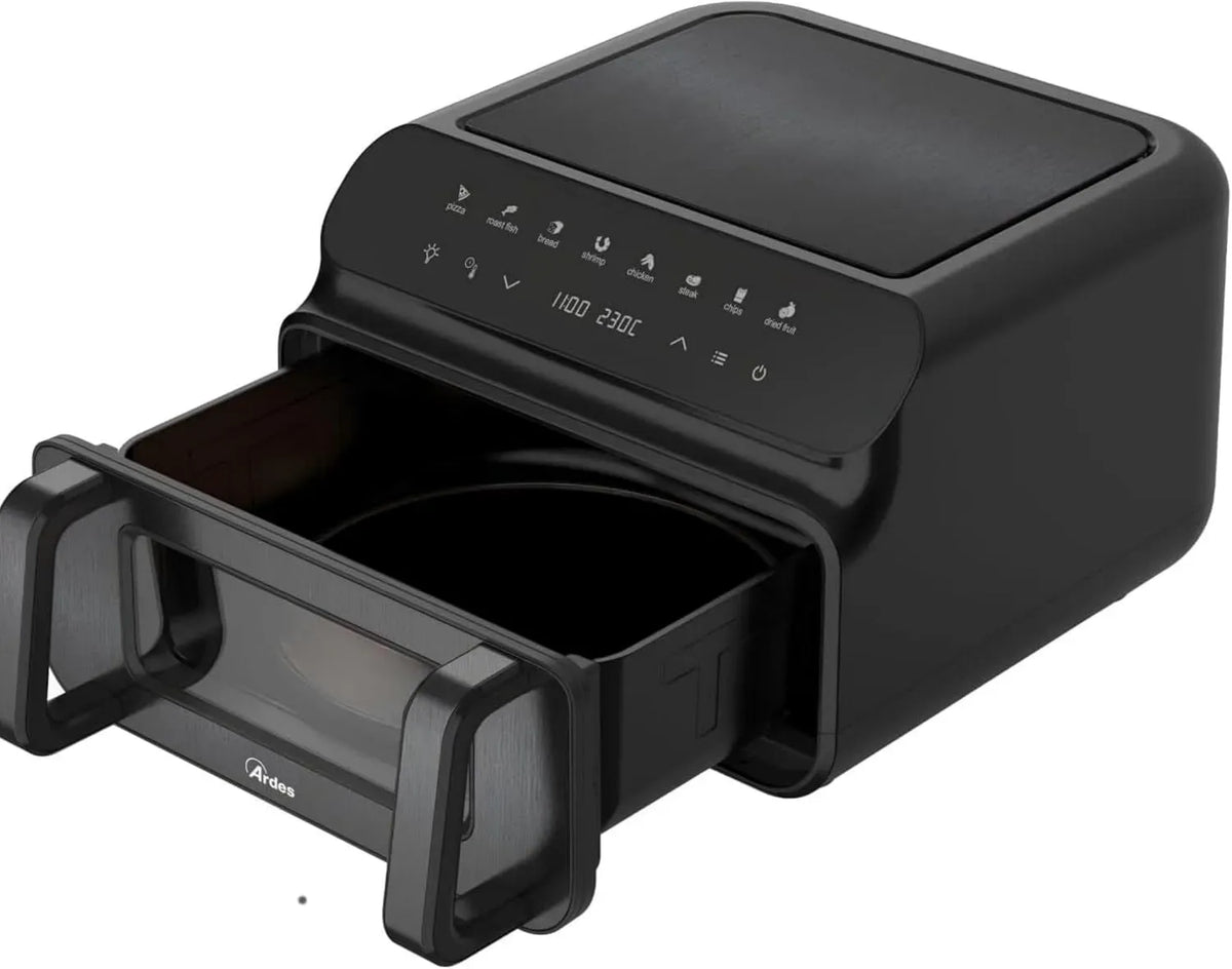 Friggitrice ad aria, 10 L, 2000 W, 50 a 230 °C, ARDES FRIGGISANA GRILL 10L