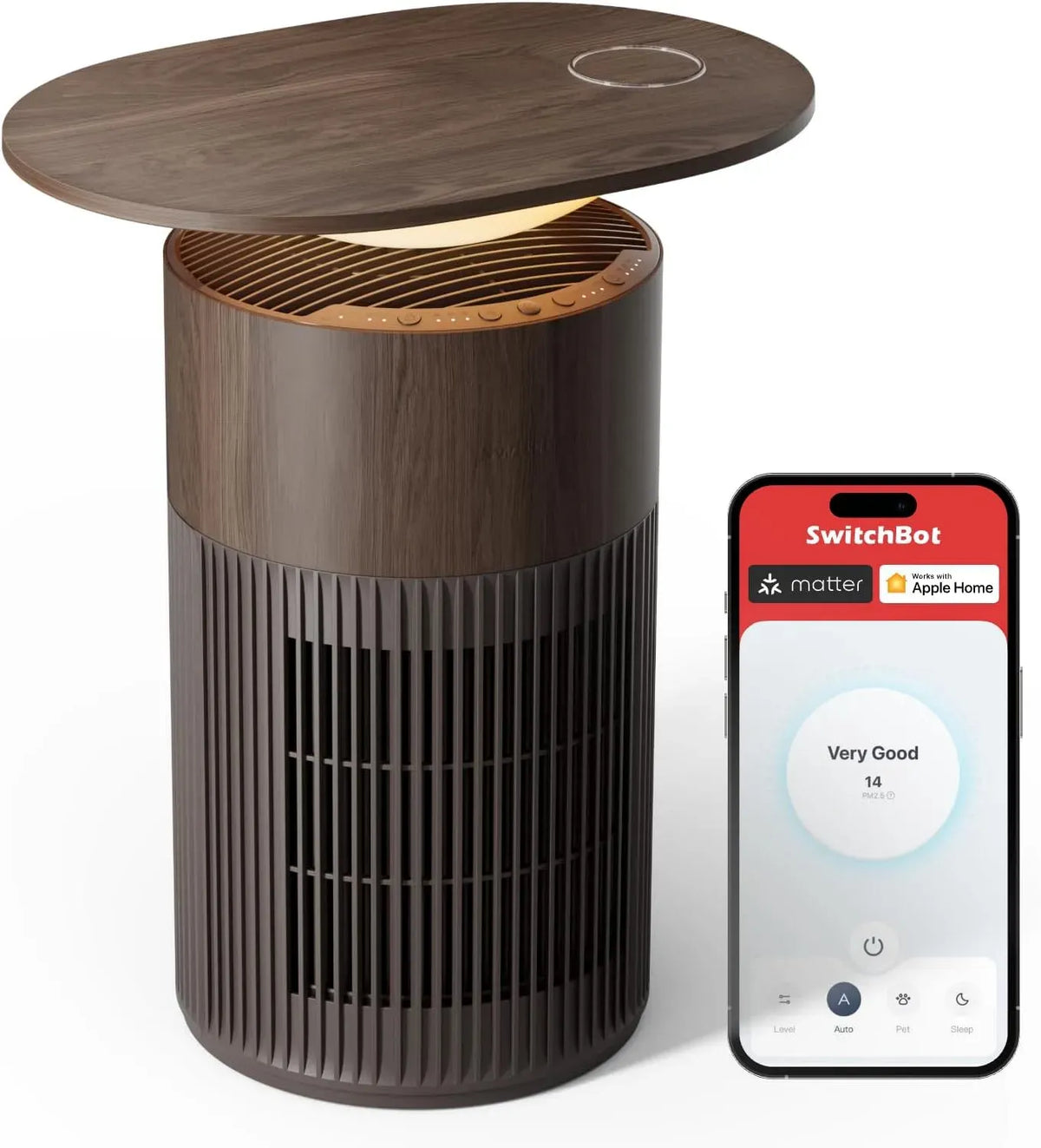 Purificatore d'aria A 83, 400 m³/h, 20 dB, Filtro HEP Rimuove 99, Mod lità Sonno 20dB, 97% Di Muff, C DR 400m³/h Fino ㎡
