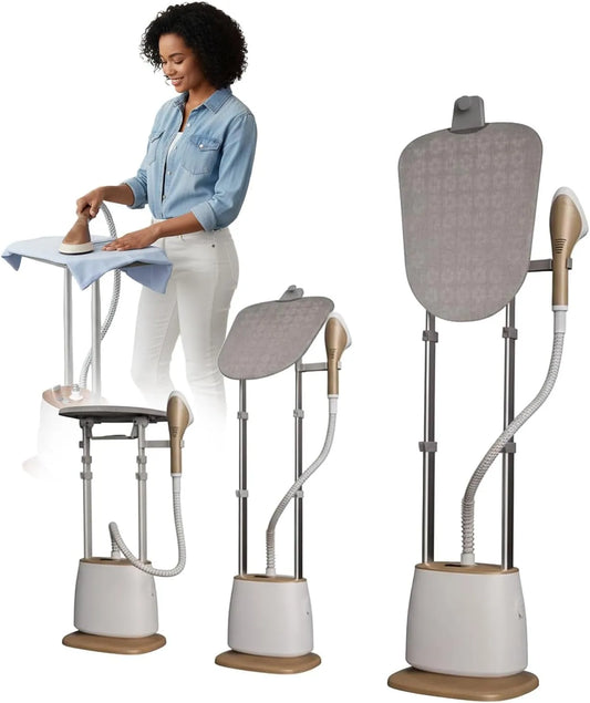 ferro da stiro elettrico, Spazzola, 1500 ml, ampio serbatoio, vapore, professionale, 5 Livelli, funzione riscaldante