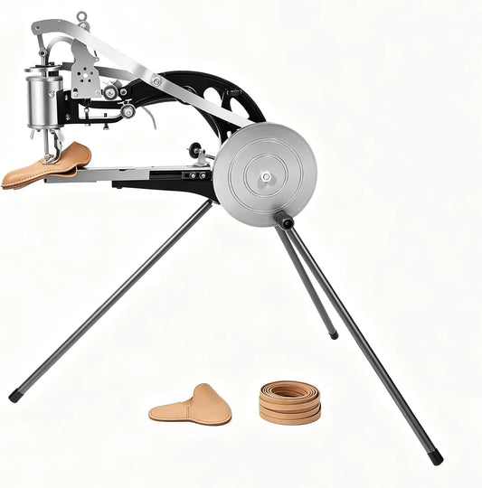 Macchina da cucire, macchina per cucito elettrica, 6 mm, 5 mm, 8,2 kg, per riparazione di scarpe