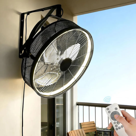 Ventilatore, 50,8 cm, AHAWILL, inclinazione regolabile a 360°