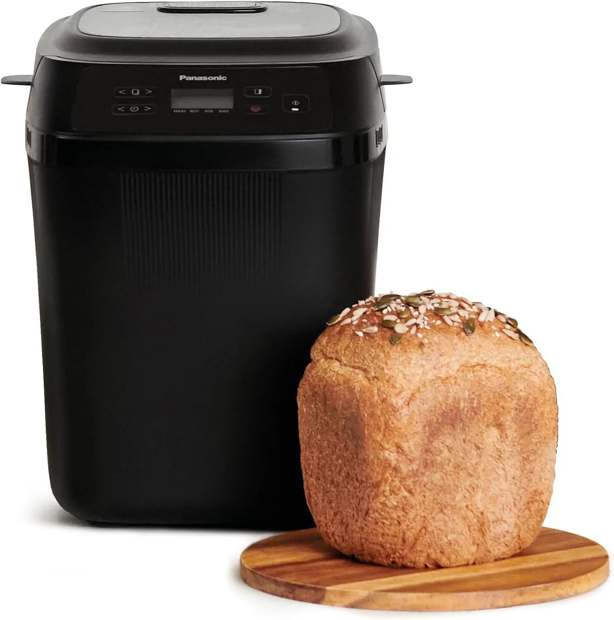 Panasonic SD-PN100KXE Macchina per il pane, 4 programmi, 400 g, panificatrice, display LCD, 18 Programmi Automatici, 4 Programmi Senza Glutine