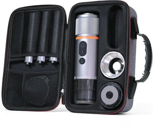 Nespresso Macchina da caffè, 12 V, portatile, per 12V Auto e Camion e Campeggio