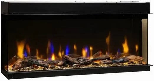 camino elettrico da incasso, Ignite Bold, riscaldamento 1500 W, 50 pollici, camino decorativo a LED, fiamma realistica