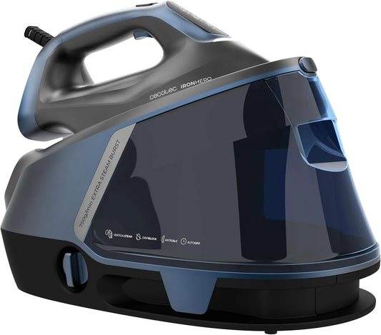 Cecotec H-3000. 155g/min Generatore, ferro da stiro elettrico, 3000 W, 155 g, 600 g, touch, vapore