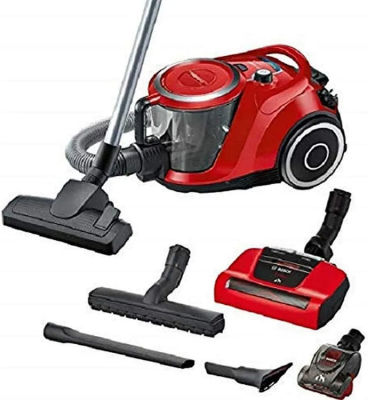Bosch I 6 Aspirapolvere, rosso, aspiratore elettrico domestico, ProAnimal Serie