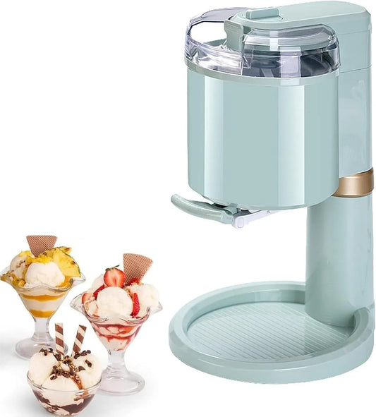 2-in-1 Macchina per Dolci, macchina per gelato e sorbetto, macchina da caffè elettrica, per Gelato Soffice & Yogurtiera, Gelatiera
