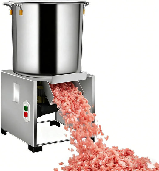 Robot da cucina, 1800 W, professionale, acciaio inox, 3500 Giri/min, Tritatutto Elettrico per Verdure da 1800 W